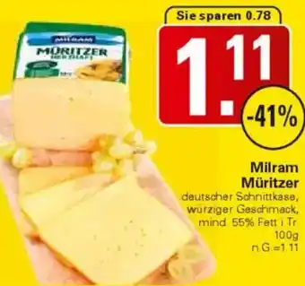WEZ Milram Müritzer Angebot