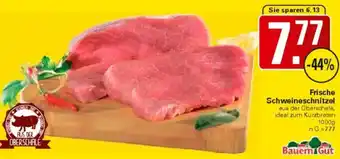 WEZ Bauern Gut Frische Schweineschnitzel Angebot