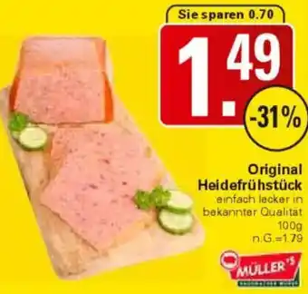 WEZ MÜLLER'S Original Heidefrühstück Angebot