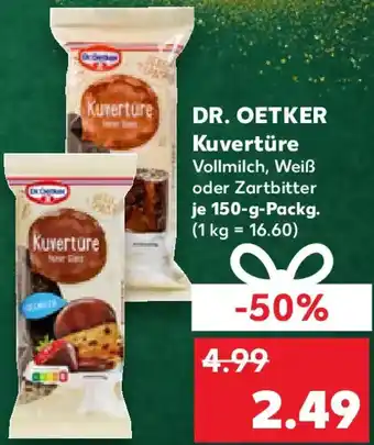 Kaufland DR. OETKER Kuvertüre Angebot