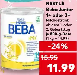 Kaufland NESTLÉ Beba Junior 1+ oder 2+ Angebot