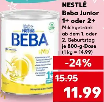 Kaufland NESTLÉ Beba Junior 1+ oder 2+ Angebot