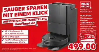 Kaufland ROBOROCK Staubsauger Roboter QREVO PRO Angebot