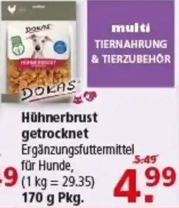 Multi Markt DOKAS Hühnerbrust getrocknet Angebot