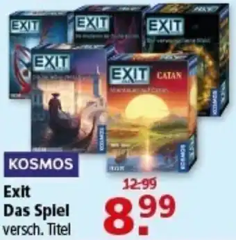 Multi Markt KOSMOS Exit Das Spiel Angebot