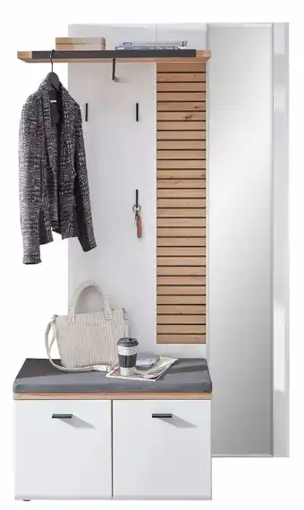 Opti Wohnwelt Wohnconcept Garderobe Fabricio Angebot