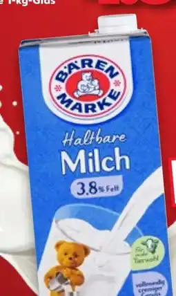 Kaufland Bärenmarke Haltbare Milch Angebot