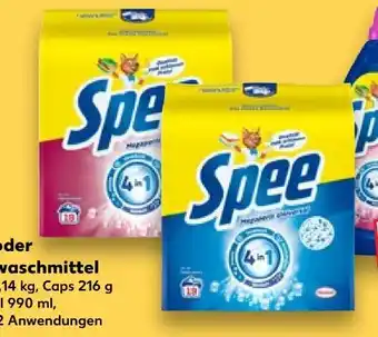 Kaufland Spee Vollwaschmittel Angebot