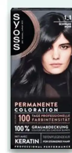 Kaufland Syoss Haarcoloration Angebot