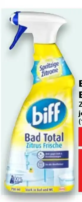 Kaufland Biff Badreiniger Angebot