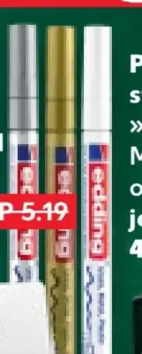 Kaufland Edding Lackmarker Angebot