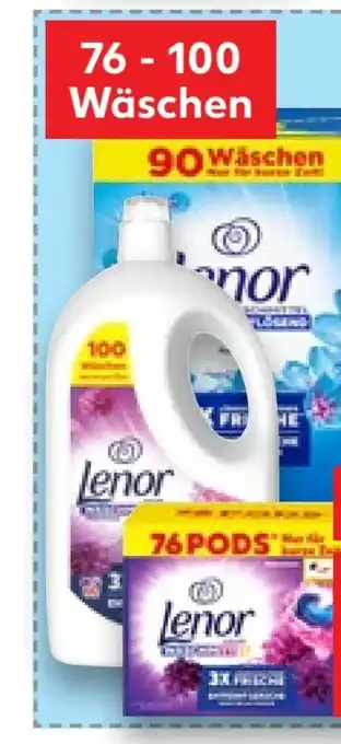 Kaufland Lenor Vollwaschmittel Angebot