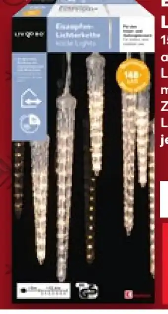 Kaufland Liv&Bo LED Eiszapfen-Lichterkette Angebot