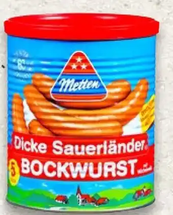 Kaufland Metten Dicke Sauerländer Angebot
