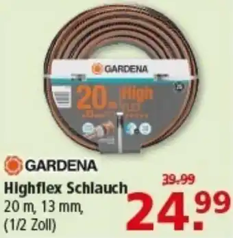 Multi Markt GARDENA Highflex Schlauch Angebot