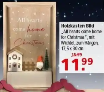 Multi Markt Holzkasten Bild Angebot