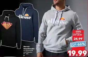 Kaufland ellesse Herren Sweathoodie Angebot