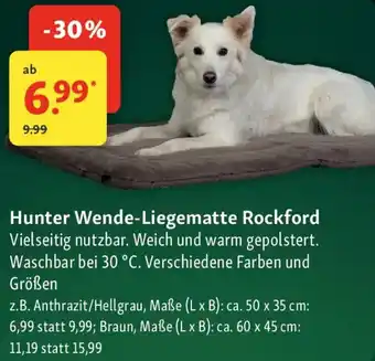 Fressnapf Hunter Wende-Liegematte Rockford Angebot
