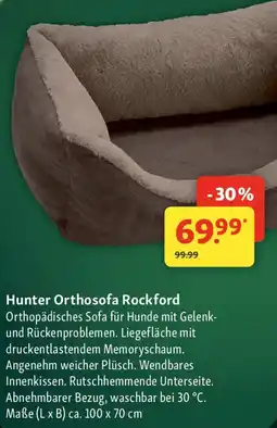 Fressnapf Hunter Orthosofa Rockford Angebot