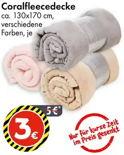 TEDi Coralfleecedecke Angebot