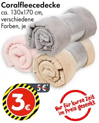 TEDi Coralfleecedecke Angebot