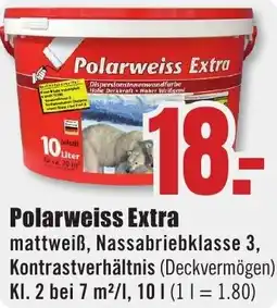 B1 Discount Baumarkt Polarweiss Extra Angebot