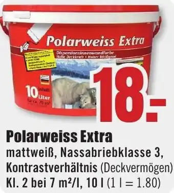 B1 Discount Baumarkt Polarweiss Extra Angebot