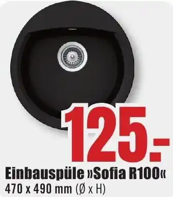 B1 Discount Baumarkt Einbauspüle Sofia R100 Angebot