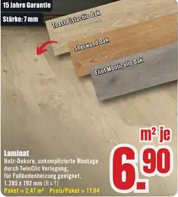 B1 Discount Baumarkt Laminat Angebot