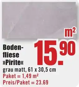 B1 Discount Baumarkt Bodenfliese Pirite Angebot