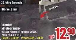 B1 Discount Baumarkt Laminat Visiogrande Angebot