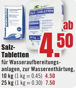 B1 Discount Baumarkt ASBIT Salz Tabletten Angebot