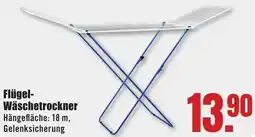 B1 Discount Baumarkt Flügel Wäschetrockner Angebot