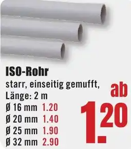 B1 Discount Baumarkt ISO-Rohr Angebot