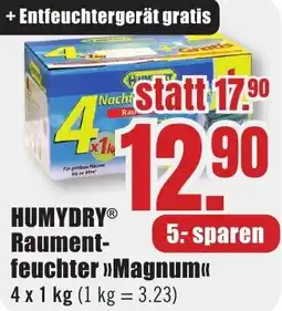 B1 Discount Baumarkt HUMYDRY Raumentfeuchter Magnum Angebot