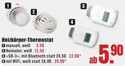 B1 Discount Baumarkt Heizkörper-Thermostat Angebot