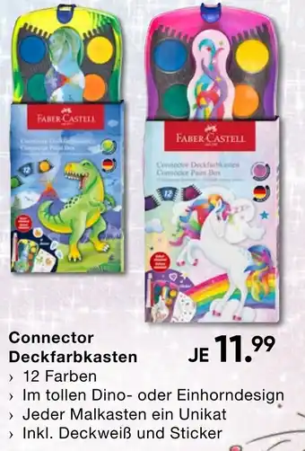 Galeria FABER-CASTELL Connector Dockfarbkasten Angebot