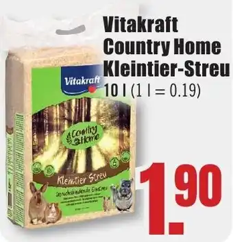 B1 Discount Baumarkt Vitakraft Country Home Kleintier-Streu Angebot