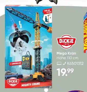 Galeria DICKIE TOYS Mega Kran Angebot