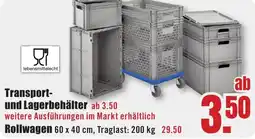 B1 Discount Baumarkt Transport- und Lagerbehälter Angebot
