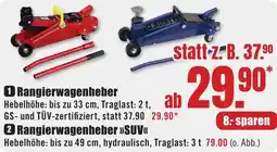 B1 Discount Baumarkt Rangierwagenheber Angebot