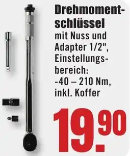 B1 Discount Baumarkt Drehmomentschlüssel Angebot