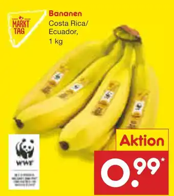 Netto Marken-Discount Markttag bananen Angebot