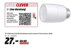 MediaMarkt Tp-link kasa ke100 heizkörperventil smartes thermostat Angebot