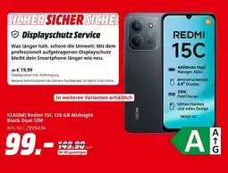 MediaMarkt Xiaomi redmi 15c 128 gb midnight black dual sim Angebot