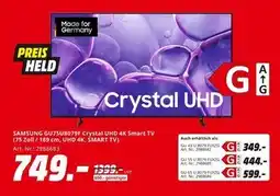 MediaMarkt Samsung gu75u8079f crystal uhd 4k smart tv Angebot