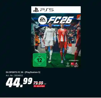 MediaMarkt Ea sports fc 26 - [playstation 5] Angebot