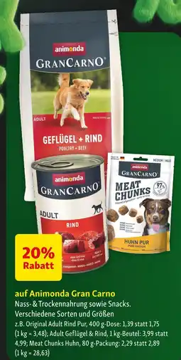 Fressnapf Animonda original adult rind pur Angebot