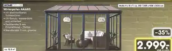 Netto Marken-Discount Home deluxe wintergarten amaris Angebot