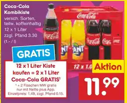 Netto Marken-Discount Coca-cola coca-cola kombikiste Angebot